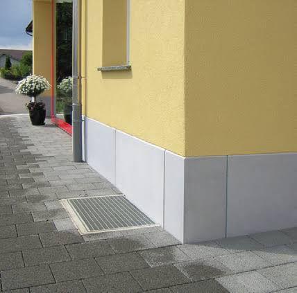 Robuste Steinelemente für langlebigen Fassadenschutz